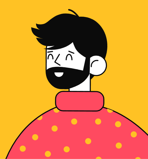Illustrated character avatar